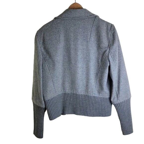 Ellen Tracy Women's Peacoat Double Breasted Wool Jacket Grey size XS - Picture 4 of 10